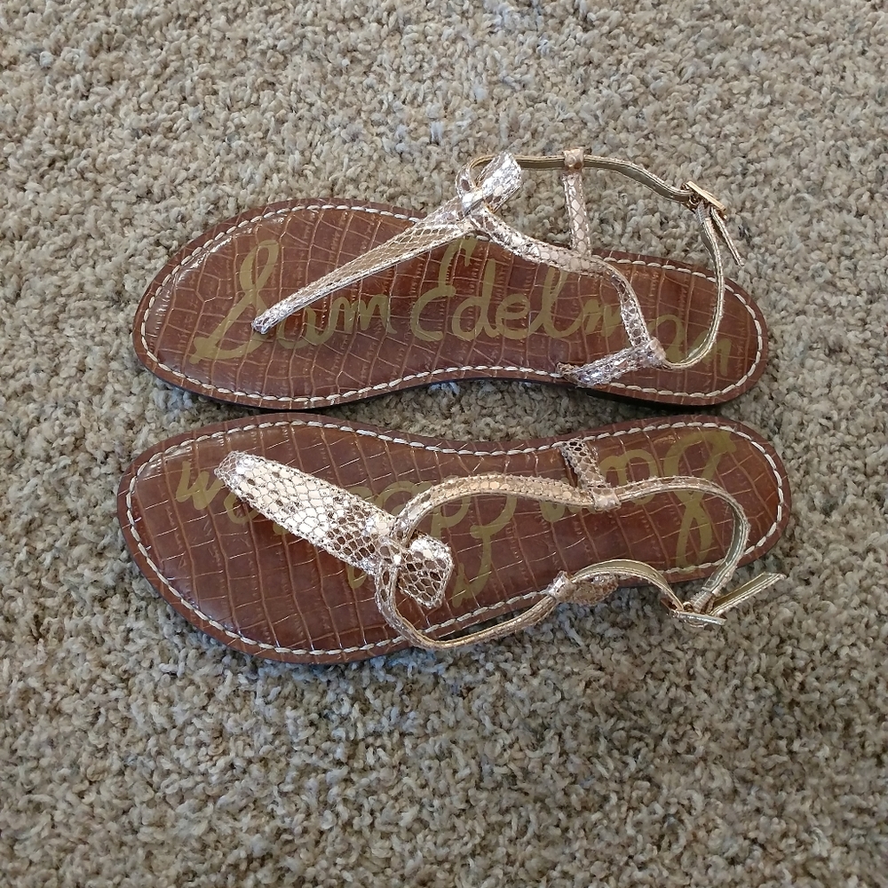Snake Print Sam Edelman Sandals
